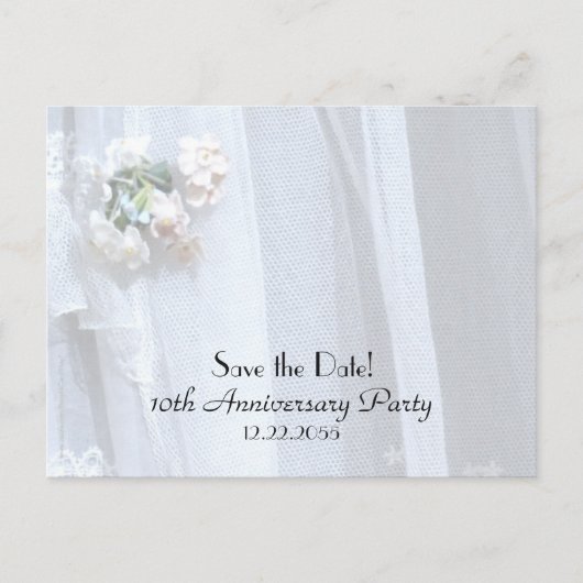Bewaar de datum 10e Jubileum Aankondiging (Voorkant)