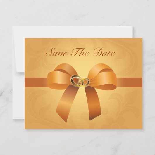 Bewaar de datum 2-zijdige aankondiging (Voorkant)