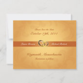 Bewaar de datum 2-zijdige aankondiging (Achterkant)