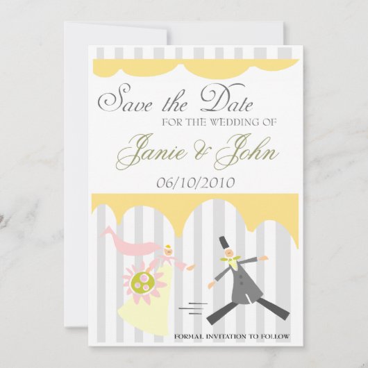 Bewaar de datum aankondiging (Voorkant)