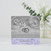 Bewaar de datum aankondigingen (Staand voorkant)