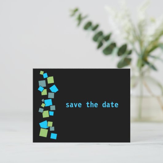 Bewaar de datum aankondigingskaart (Staand voorkant)