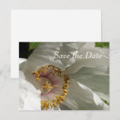 Bewaar de datum aankondigingskaart (Voorkant / Achterkant)