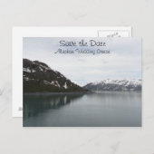 Bewaar de datum Alaskan Cruise Aankondigingskaart (Voorkant / Achterkant)