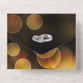 Bewaar de datum all in one uitnodiging (Achterkant)