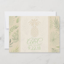 Bewaar de datum  Ananas