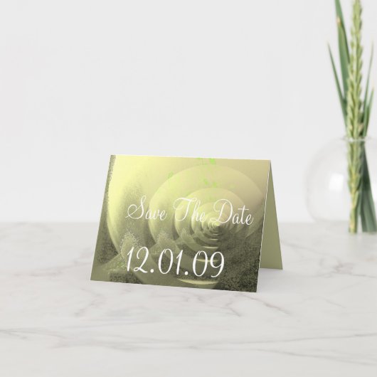 Bewaar de datum Beach SeaShell (Voorkant)