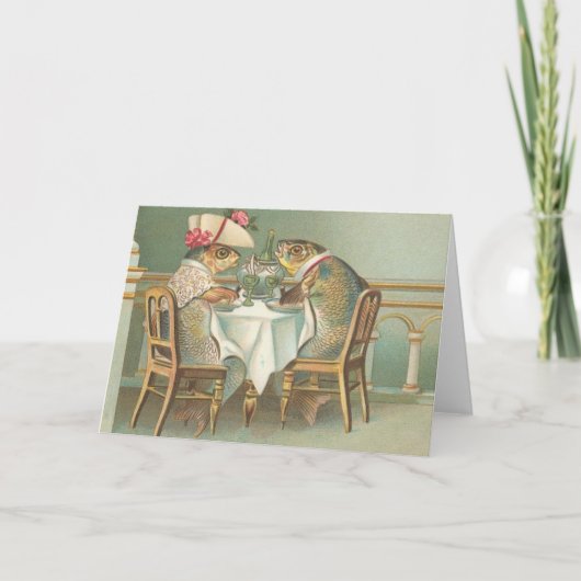 Bewaar de datum - Big Daddy-O Fish Kaart (Voorkant)