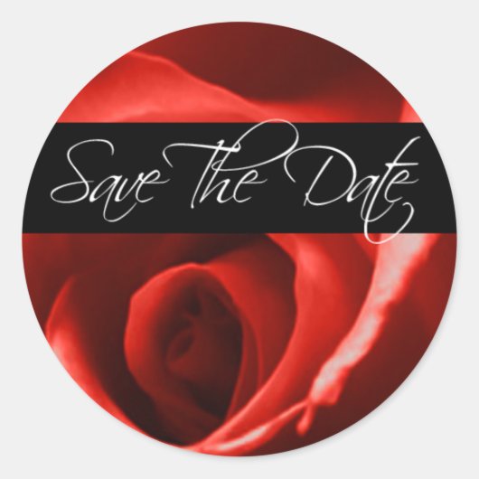 Bewaar de datum bruiloft envelop zegel (Voorkant)