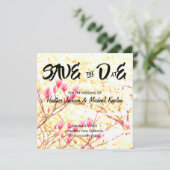 Bewaar de datum Bruiloft Professionele Klassieke B Save The Date (Staand voorkant)