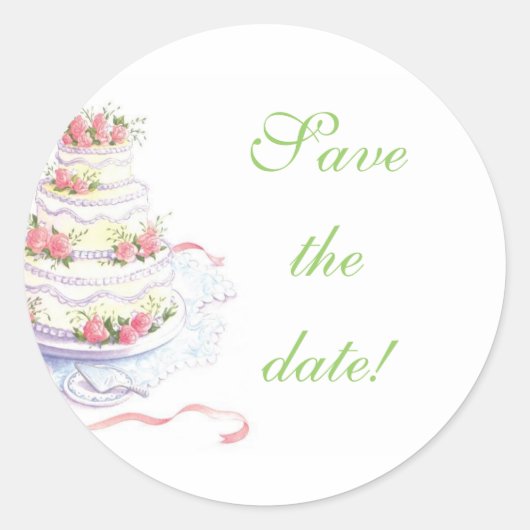 Bewaar de datum bruiloft zegels (Voorkant)