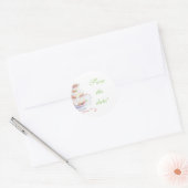 Bewaar de datum bruiloft zegels (Envelop)