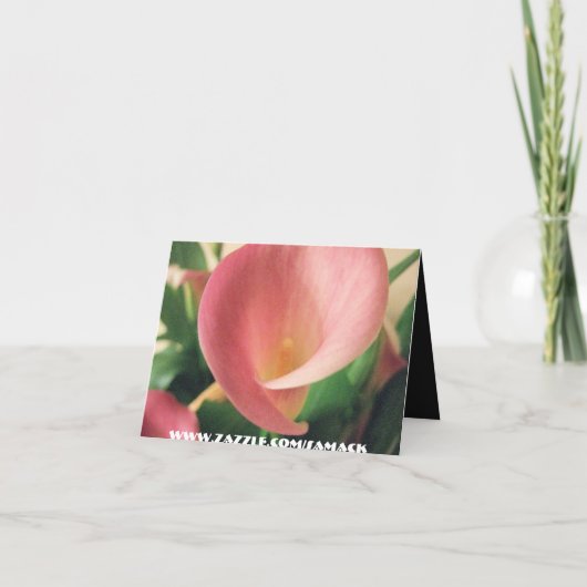 Bewaar de datum Cala Lily - Gepersonaliseerd (Achterkant)