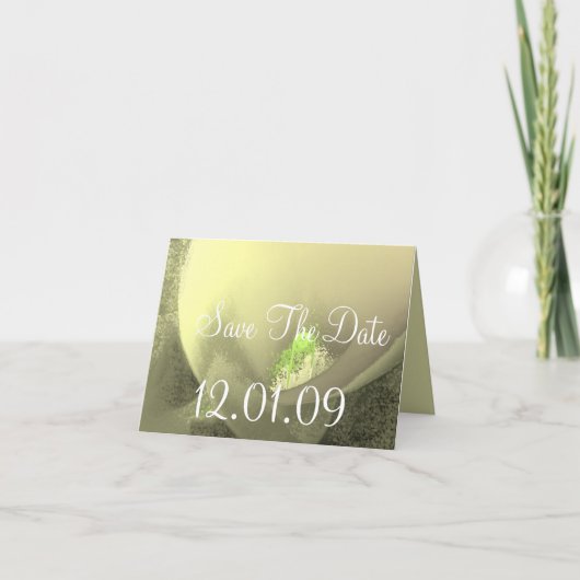 Bewaar de datum Cala Lily - Lavendel - Gepersonali (Voorkant)