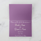 Bewaar de datum Cala Lily - Paarse-Lavendel (Binnen)