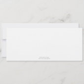 Bewaar de datum Cherry Blossom Sakura aankondiging (Achterkant)