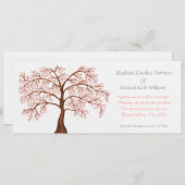 Bewaar de datum Cherry Blossom Sakura aankondiging (Voorkant / Achterkant)