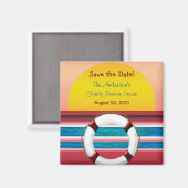 Bewaar de datum Cruise Family Reunion Magnet (Voorkant / Achterkant)