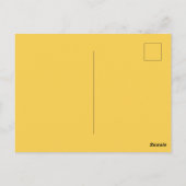 Bewaar de datum Daisy Groovy bloem Briefkaart (Achterkant)