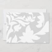 Bewaar de datum -Damask Save The Date (Achterkant)