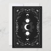 Bewaar de datum De Liefenden Tarotkaart Save The Date (Achterkant)