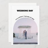 Bewaar de datum eenvoudig met foto kaart (Voorkant / Achterkant)