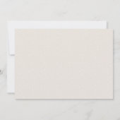 Bewaar de datum eenvoudig script horizontale fotok save the date (Achterkant)