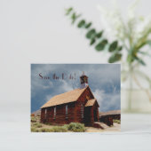 Bewaar de datum ELK Jubileum Party Old WoodChurch Aankondigingskaart (Staand voorkant)