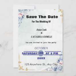 BEWAAR DE DATUM EN UITNODIGING TOT LIEFDE