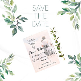 Bewaar de datum foto christelijke trouwannonce save the date