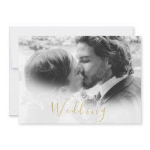 Bewaar de datum Foto Goud Bloemen Rozen Bruiloft