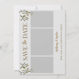 Bewaar de datum Griekenland Save The Date