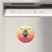 Bewaar de datum Hamsa Magneet (Insitu (Vaatwasser))