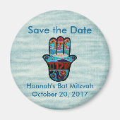 Bewaar de datum Hamsa Magneet (Voorkant)