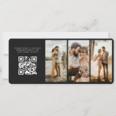 Bewaar de datum instapkaart vliegtuig QR-code (Achterkant)