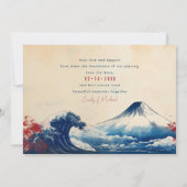 Bewaar de datum Japanse Harmonie met Fuji Save The Date (Achterkant)