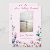 Bewaar de datum kaart (Voorkant / Achterkant)