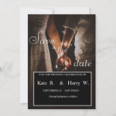 Bewaar de datum kaart (Voorkant)