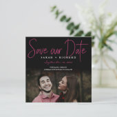 Bewaar de datum kaart (Staand voorkant)