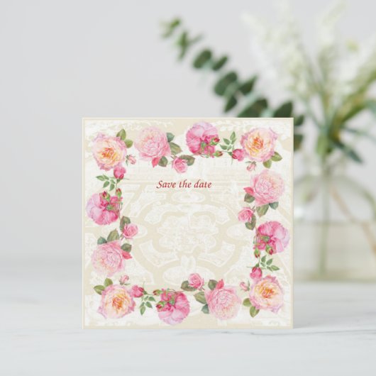 Bewaar de datum kaart (Staand voorkant)