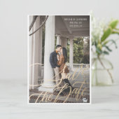 Bewaar de datum kaart (Staand voorkant)