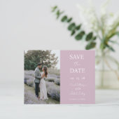 Bewaar de datum Kaart Ellie Invitation (Staand voorkant)