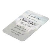 Bewaar de datum, Kasteel thema bruiloft Magneet (Linkerzijde)