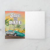 Bewaar de datum klassieke auto notitiekaartje (Binnen)