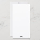 Bewaar de datum | Love Music Blossoms | CC1236 Aankondiging (Achterkant)