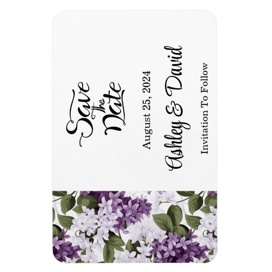 Bewaar De Datum Magneet (Verticaal)