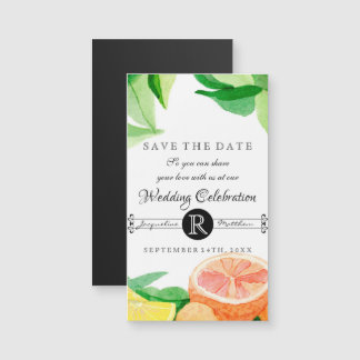 Bewaar de datum Magneten Citrusvruchten Citroen Si