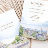 Bewaar de datum Martha's Vineyard, Massachusetts Kaart