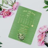 Bewaar de datum mei 2026 Trouw Folie Uitnodiging