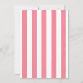  Bewaar de datum Modern Pink Hand Drawn Kaart (Achterkant)